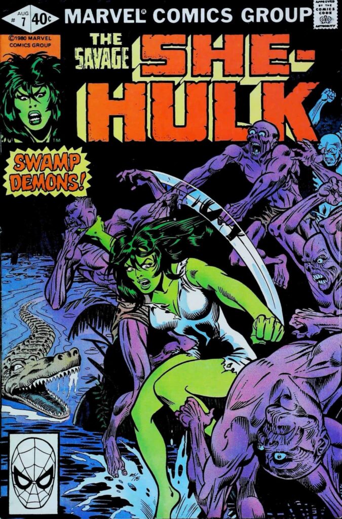 Savage She-Hulk #7, vue de l'exemplaire
