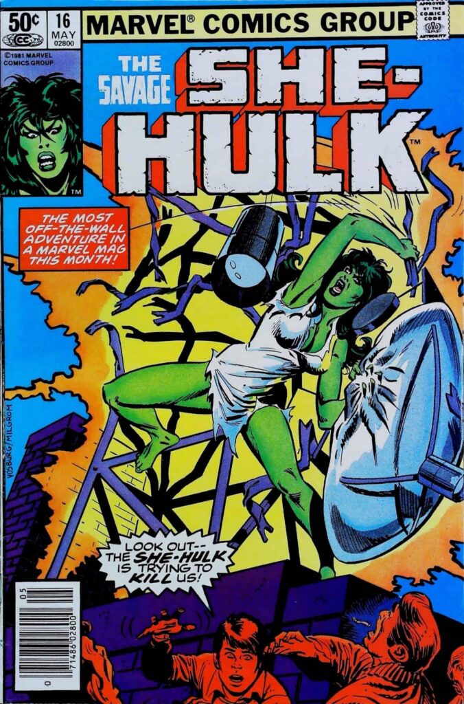 Savage She-Hulk #16, vue de l'exemplaire