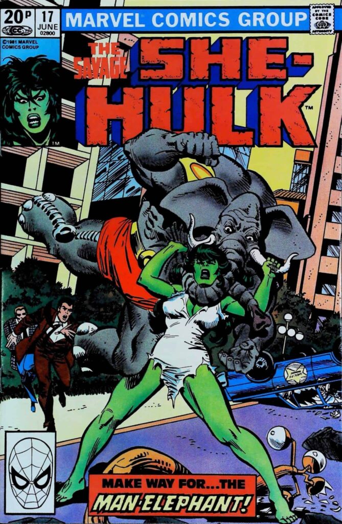 Savage She-Hulk #17, vue de l'exemplaire