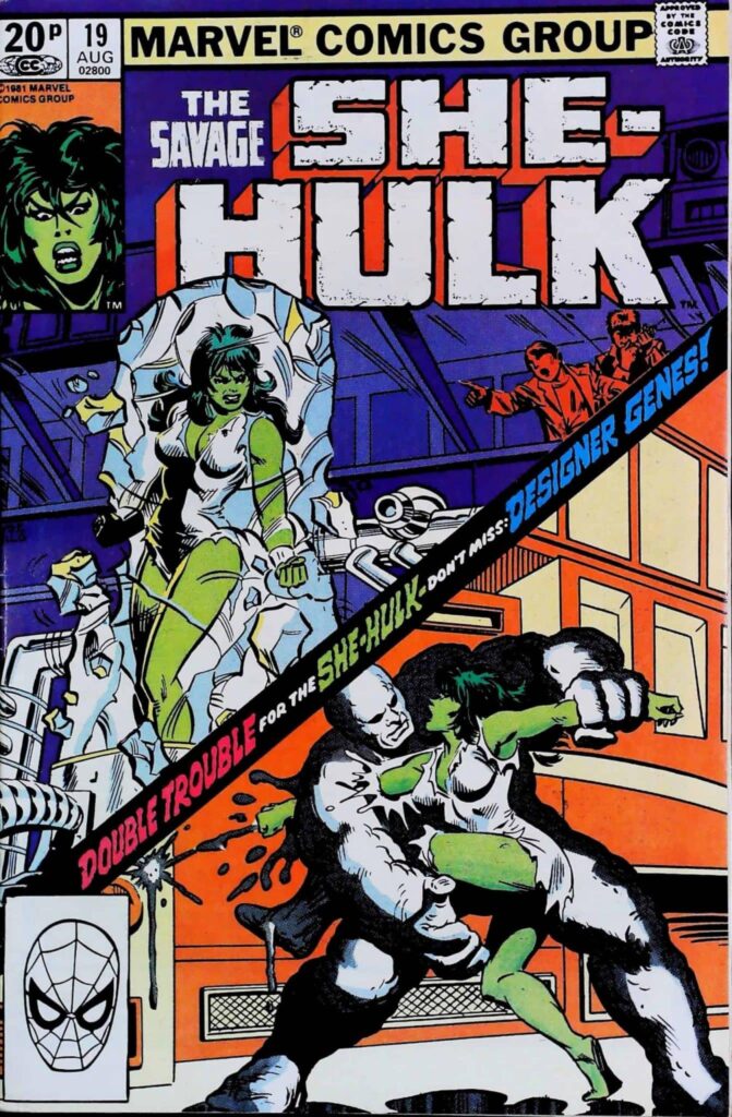 Savage She-Hulk #19, vue de l'exemplaire