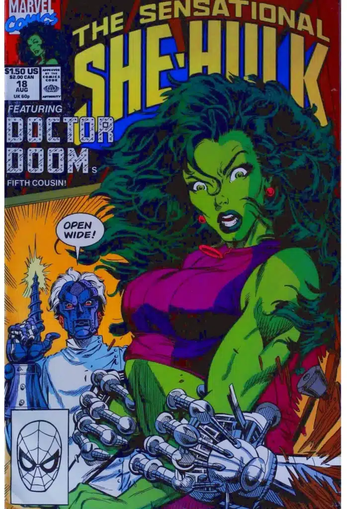 Sensational She-Hulk #18, vue de l'exemplaire