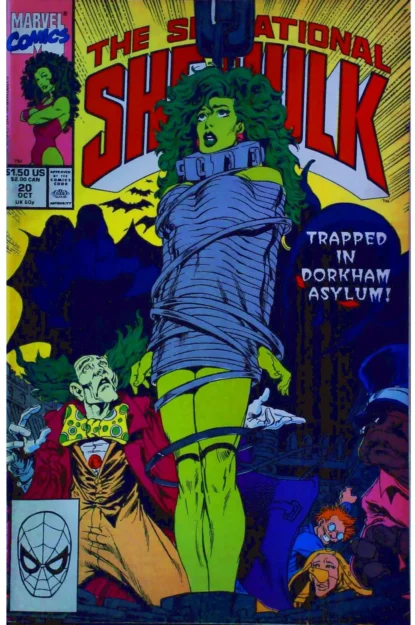 Couverture de SENSATIONAL SHE-HULK (1989) #20 - par Dale Keown - lecubeacomics.com