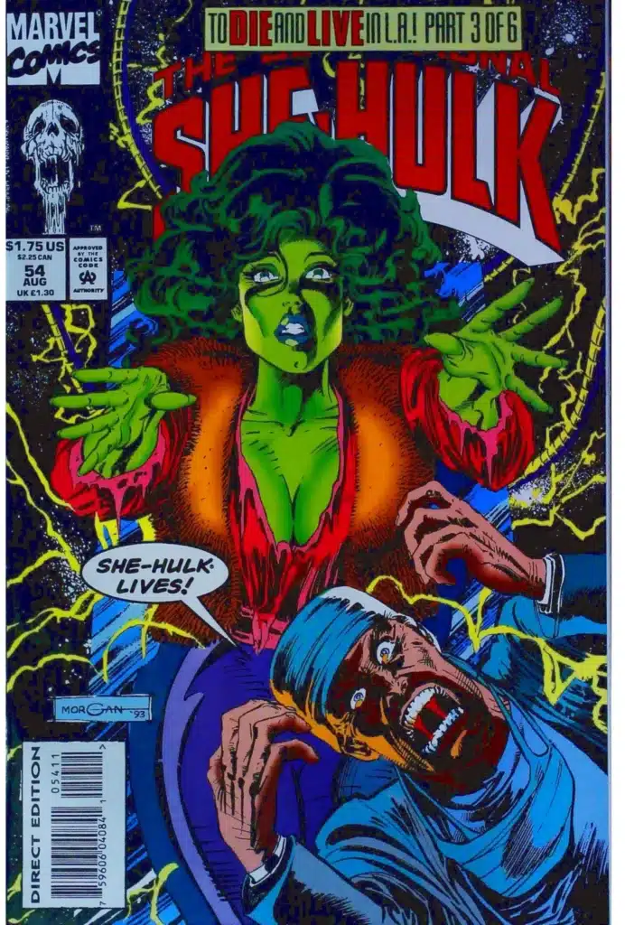 Sensational She-Hulk #54, vue de l'exemplaire