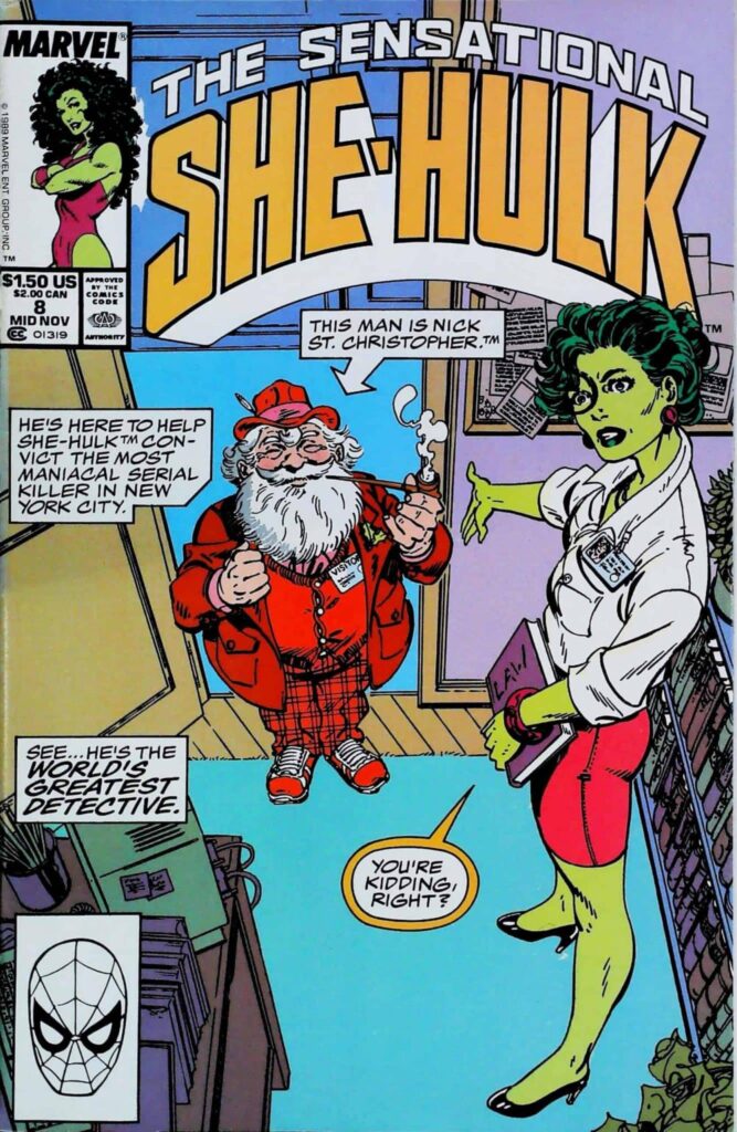 Sensational She-Hulk #8, vue de l'exemplaire