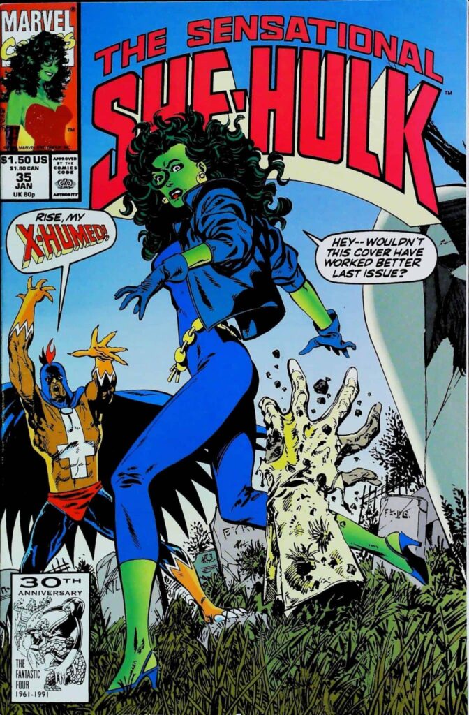 Sensational She-Hulk #35, vue de l'exemplaire