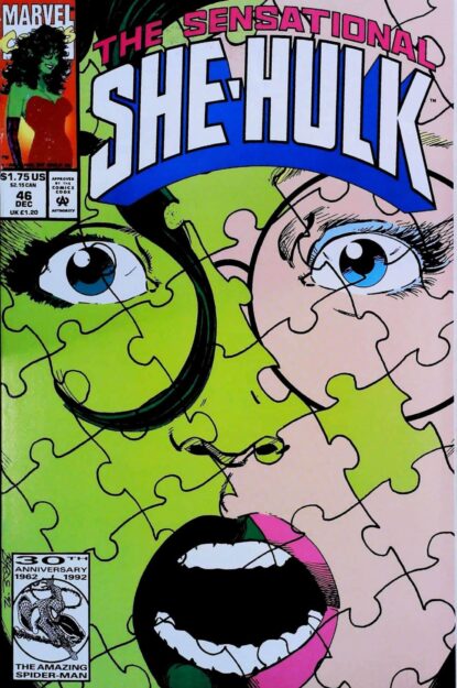 SENSATIONAL SHE-HULK (1989) #46 - Marvel - lecubeacomics.com Couverture de SENSATIONAL SHE-HULK (1989) #46 - par John Byrne - lecubeacomics.com