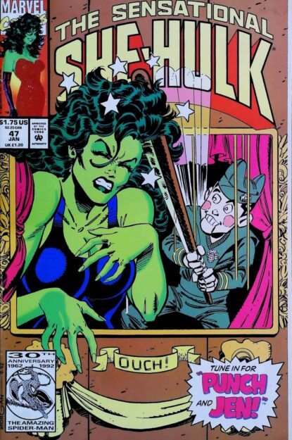 SENSATIONAL SHE-HULK (1989) #47 - Marvel - lecubeacomics.com Couverture de SENSATIONAL SHE-HULK (1989) #47 - par Tom Morgan - lecubeacomics.com