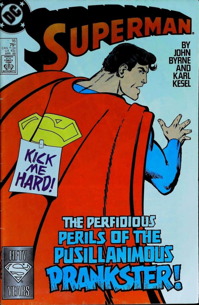 Superman #16, vue de l'exemplaire