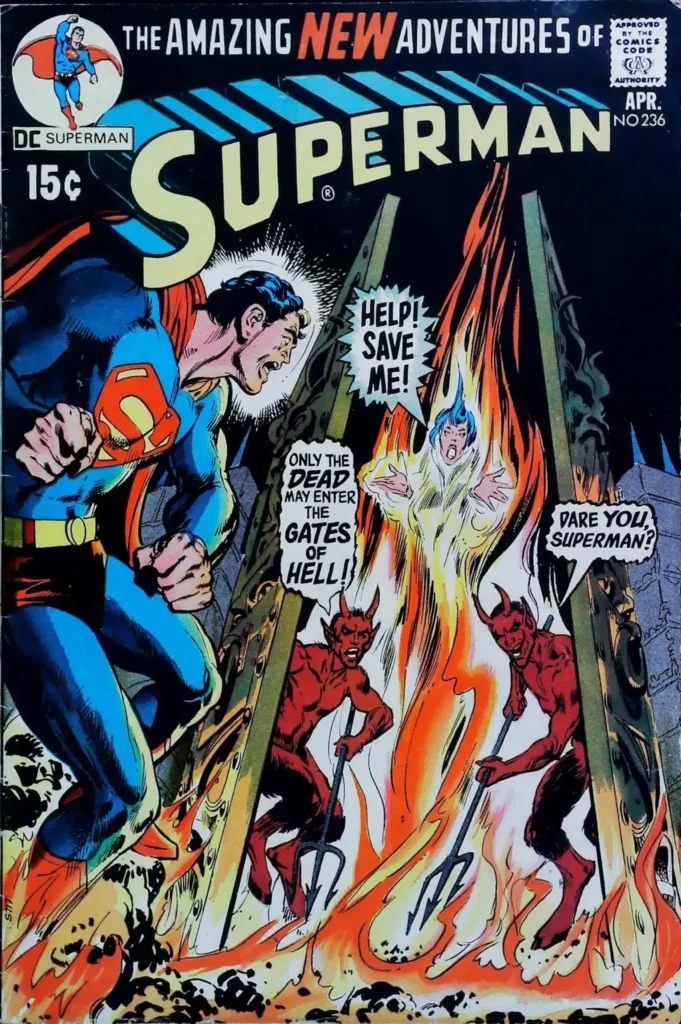 Superman #236, vue de l'exemplaire