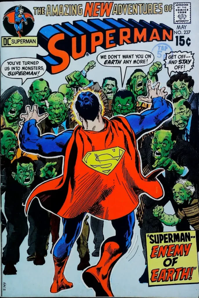 Superman #237, vue de l'exemplaire