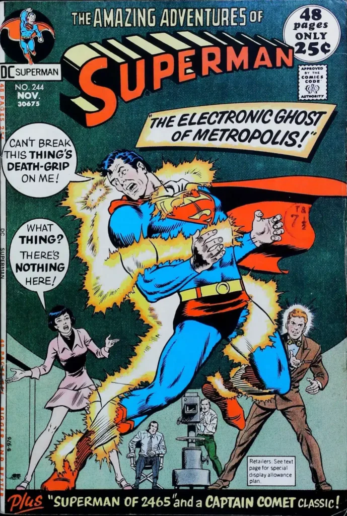 Superman #244, vue de l'exemplaire