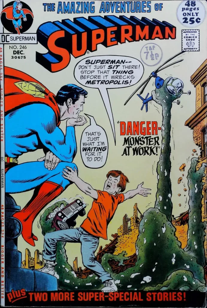 Superman #246, vue de l'exemplaire
