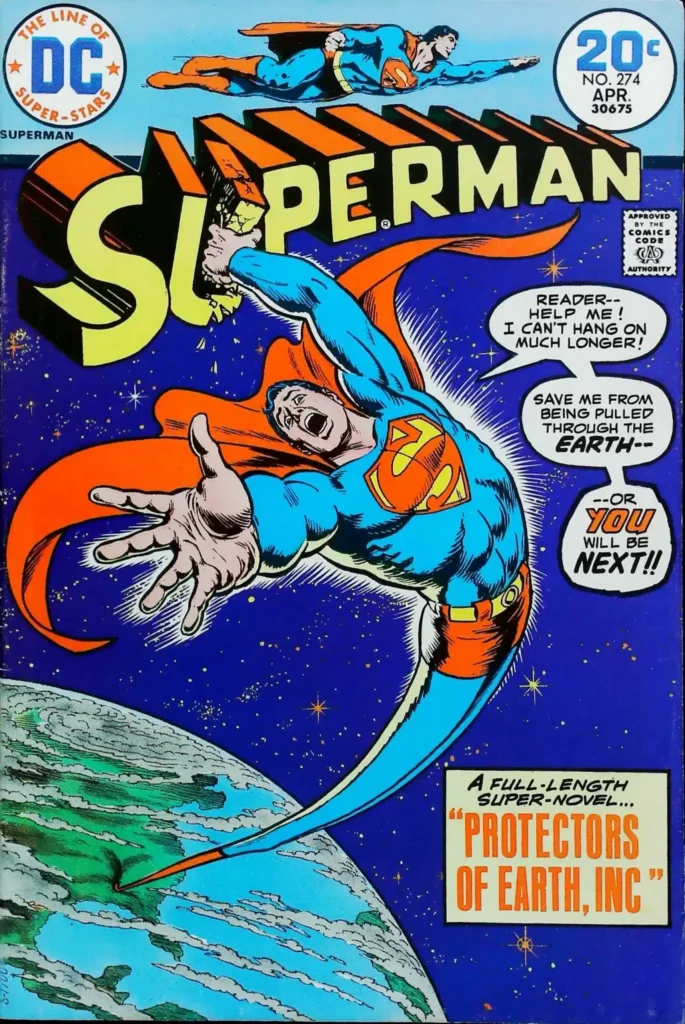 Superman #274, vue de l'exemplaire