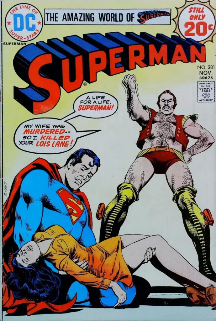 Superman #281, vue de l'exemplaire