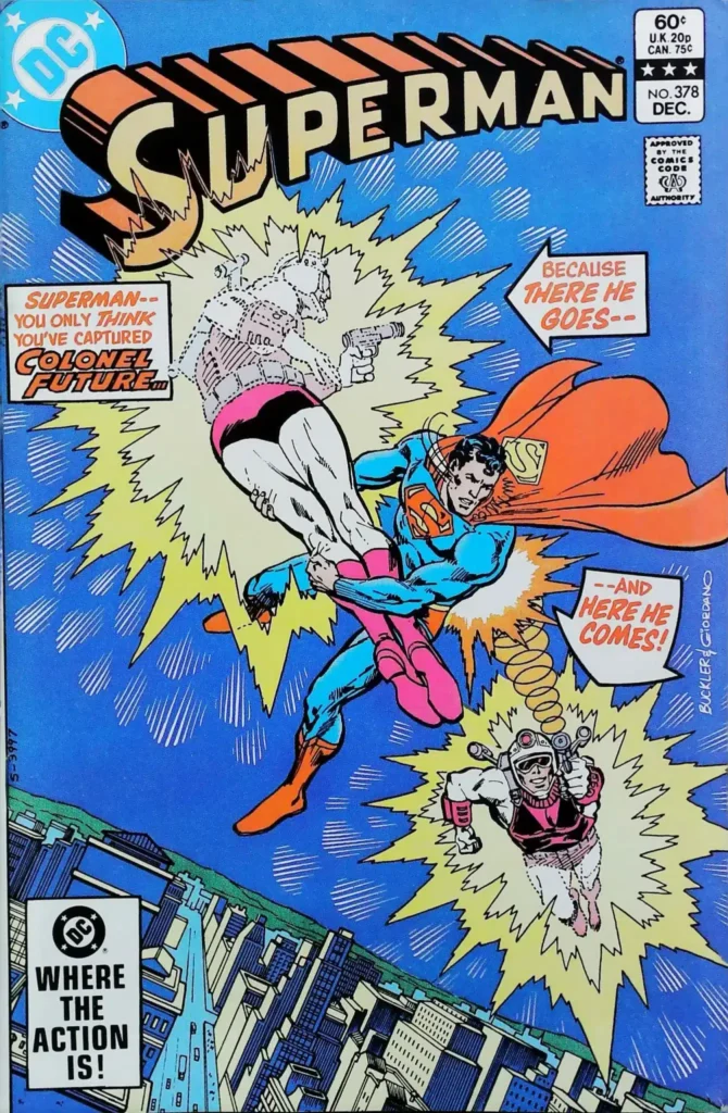 Superman #378, vue de l'exemplaire