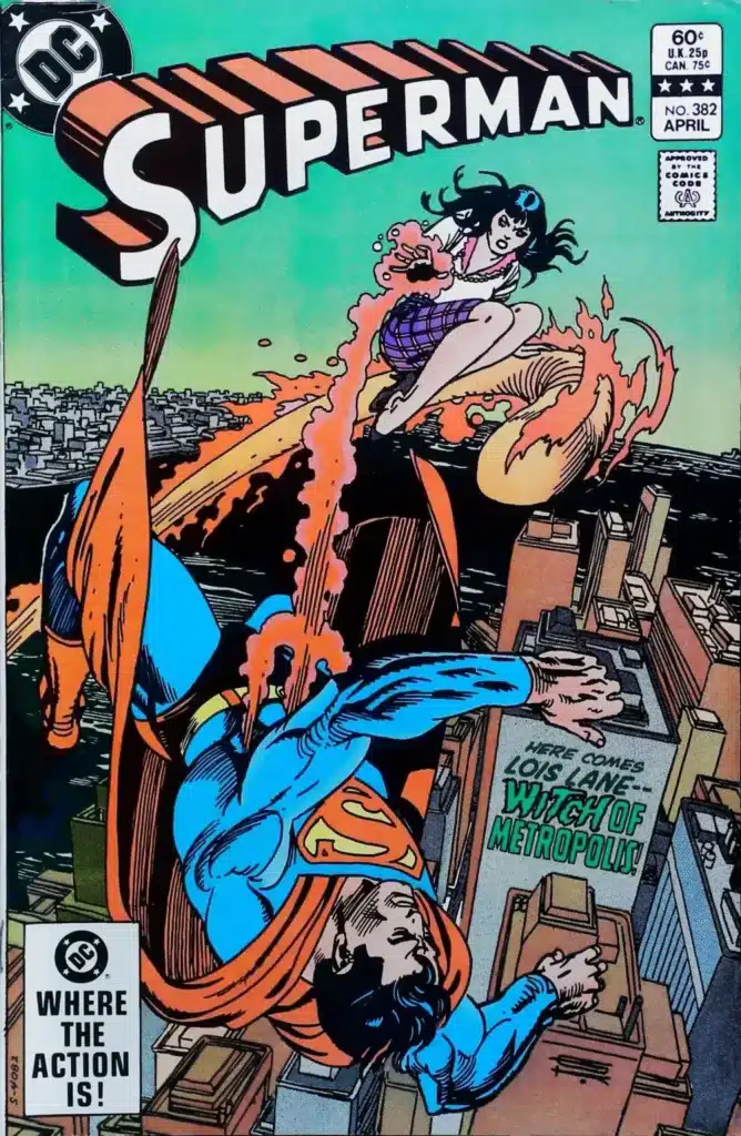 Superman #382, vue de l'exemplaire
