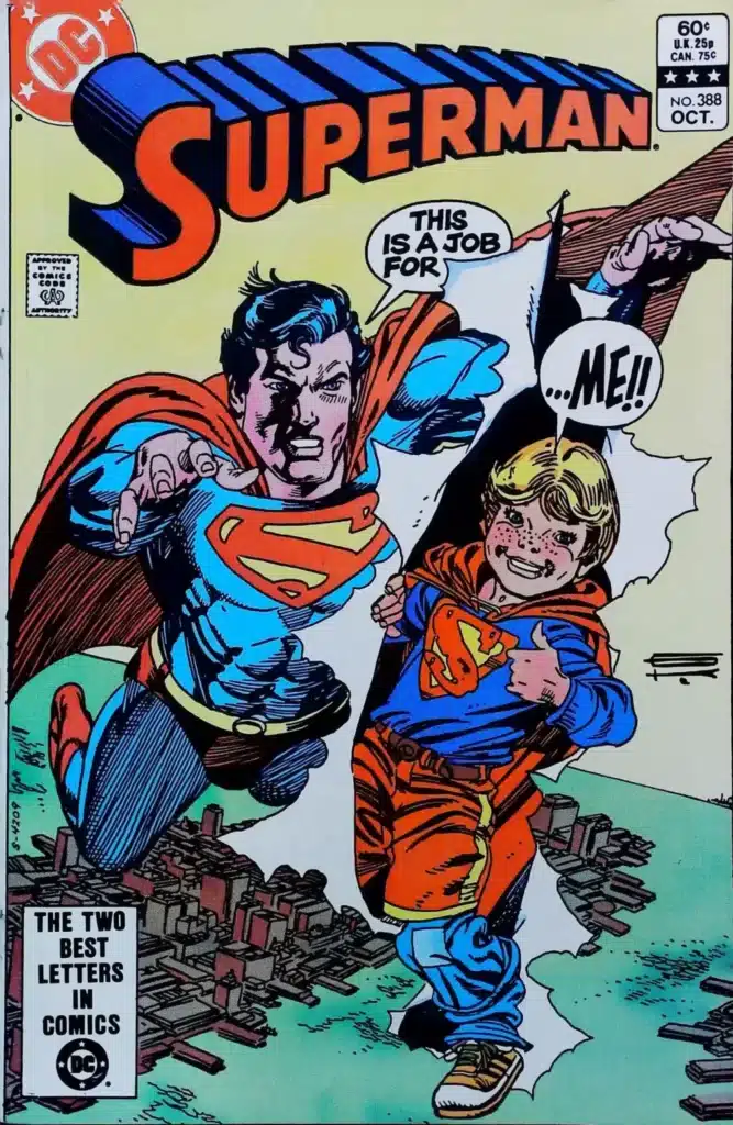 Superman #388, vue de l'exemplaire