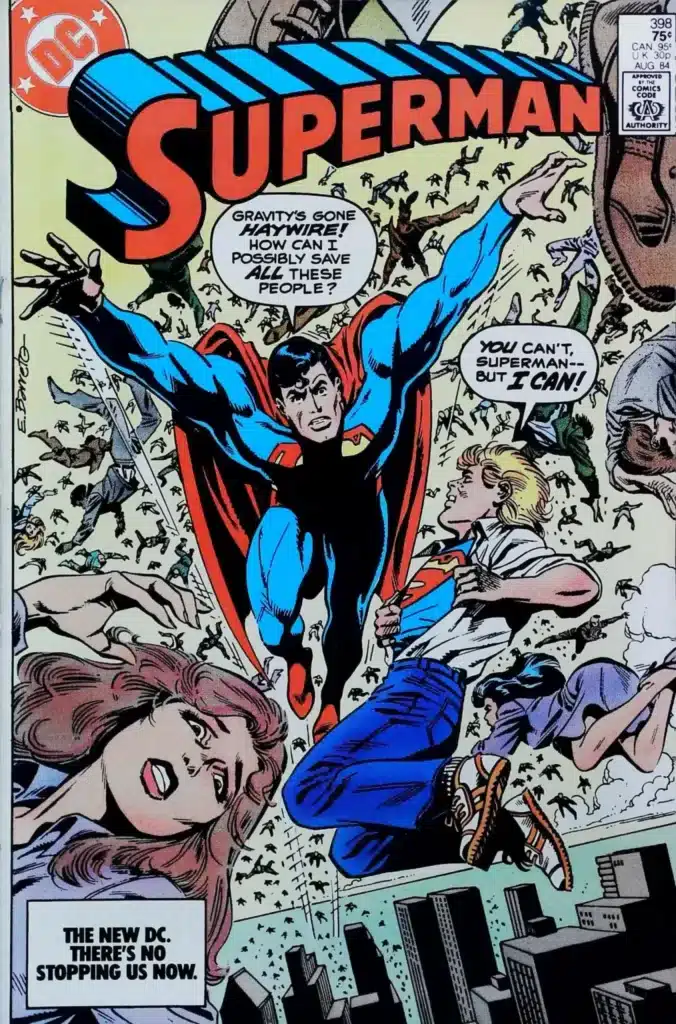Superman #398, vue de l'exemplaire