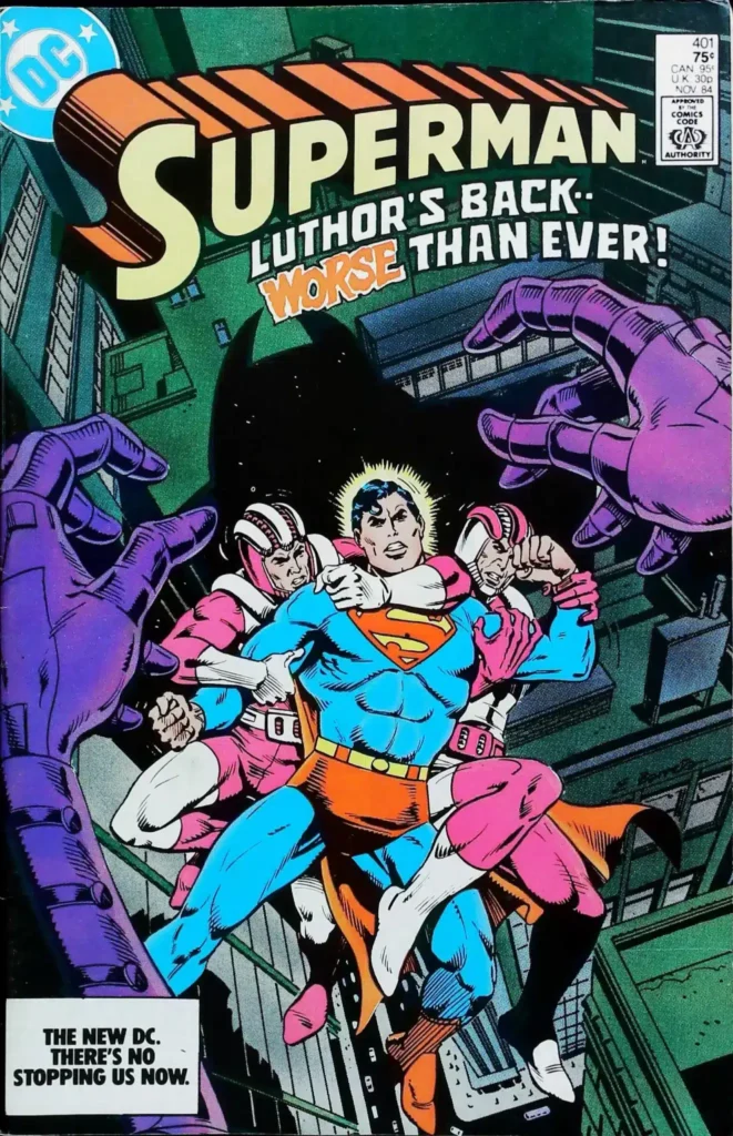 Superman #401, vue de l'exemplaire