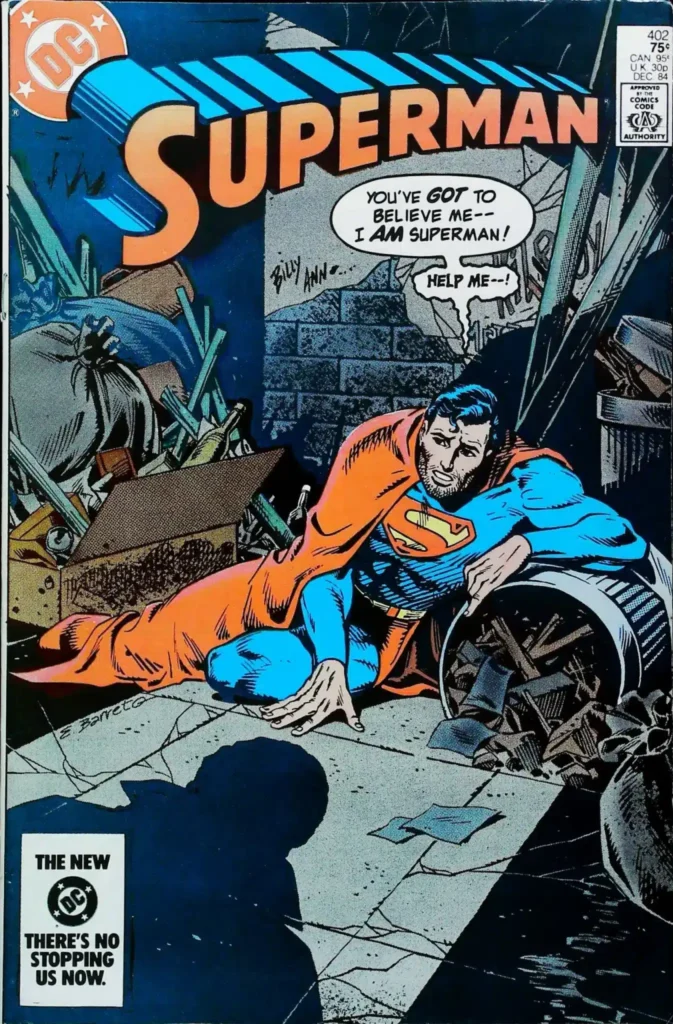 Superman #402, vue de l'exemplaire