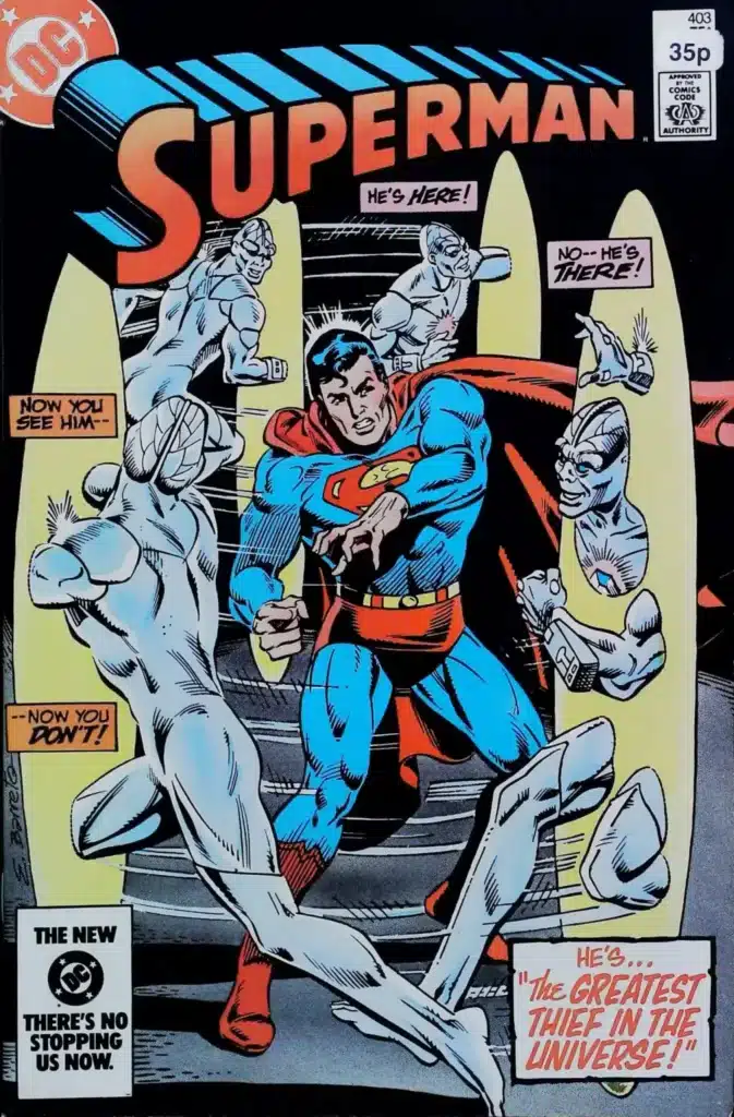 Superman #403, vue de l'exemplaire
