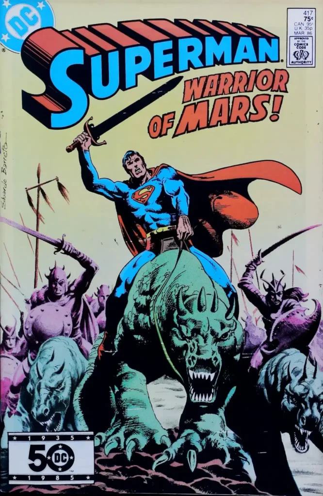 Superman #417, vue de l'exemplaire