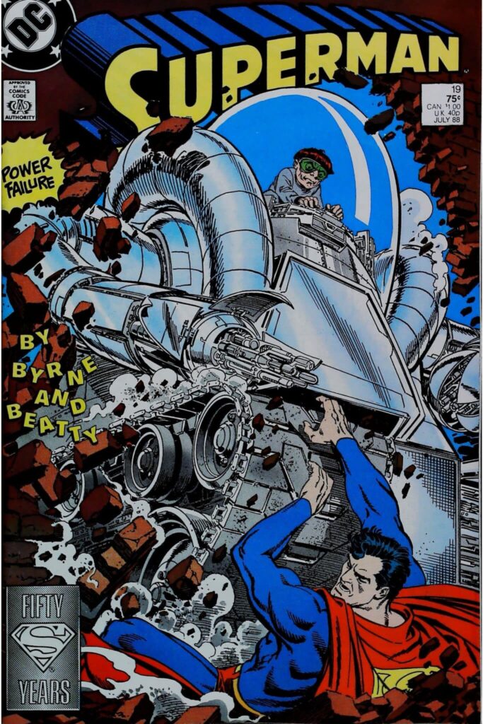 Superman #19, vue de l'exemplaire