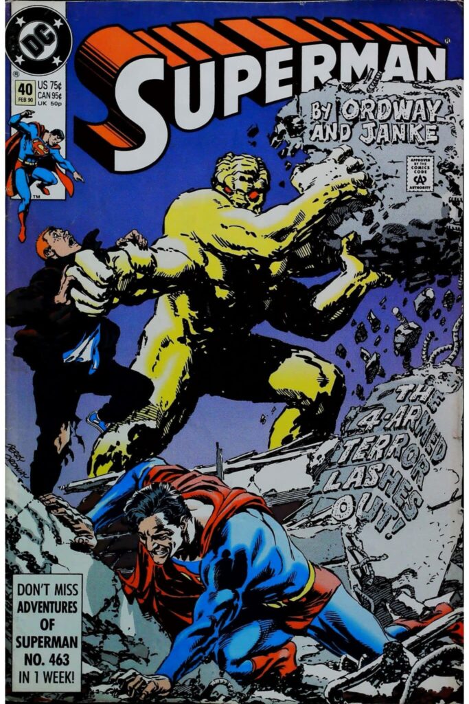 Superman #40, vue de l'exemplaire