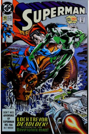 SUPERMAN (1987) #43 DC Comics lecubeacomics.com