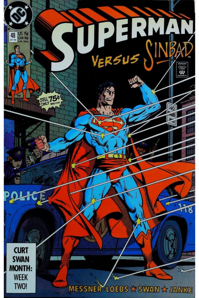 Superman #48, vue de l'exemplaire