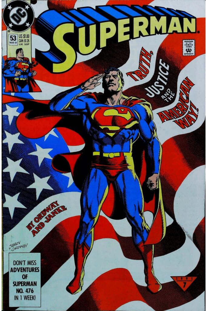Superman #53, exemplaire VG/FN 5.0, recto