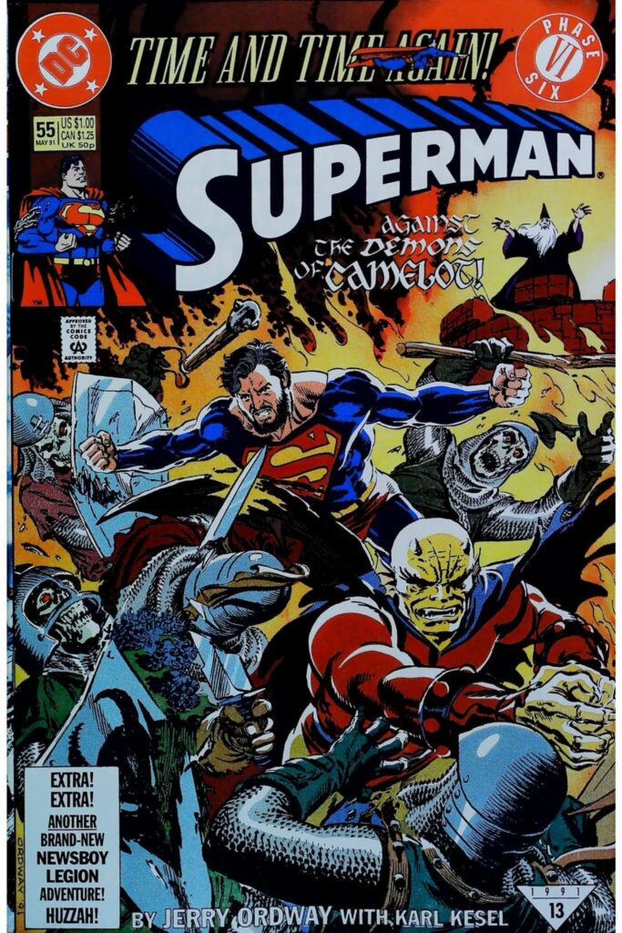 Superman #55, vue de l'exemplaire
