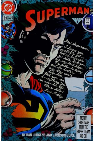 SUPERMAN (1987) #64 DC Comics lecubeacomics.com