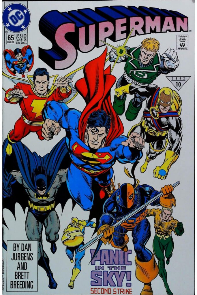 Superman #65, vue de l'exemplaire