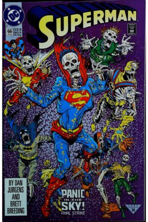 SUPERMAN (1987) #66 DC Comics lecubeacomics.com