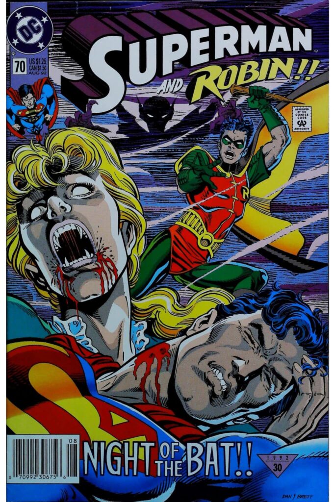 Superman #70, vue de l'exemplaire