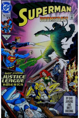SUPERMAN (1987) #74 DC Comics lecubeacomics.com