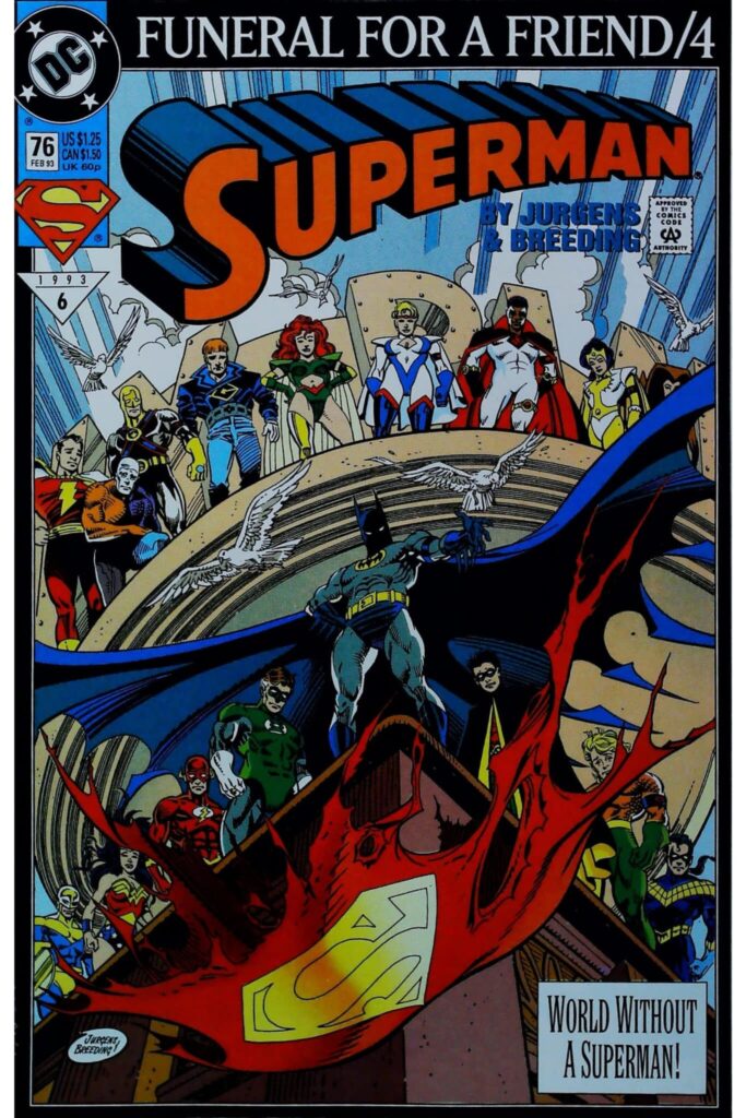 Superman #76, vue de l'exemplaire