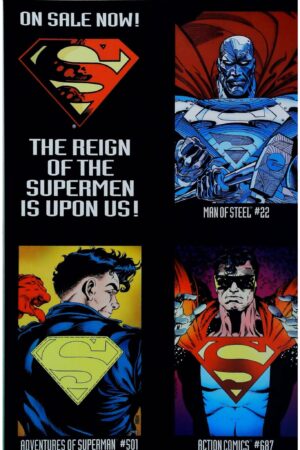 SUPERMAN (1987) #78 COLLECTOR'S EDITION DIE CUT COVER DC Comics lecubeacomics.com