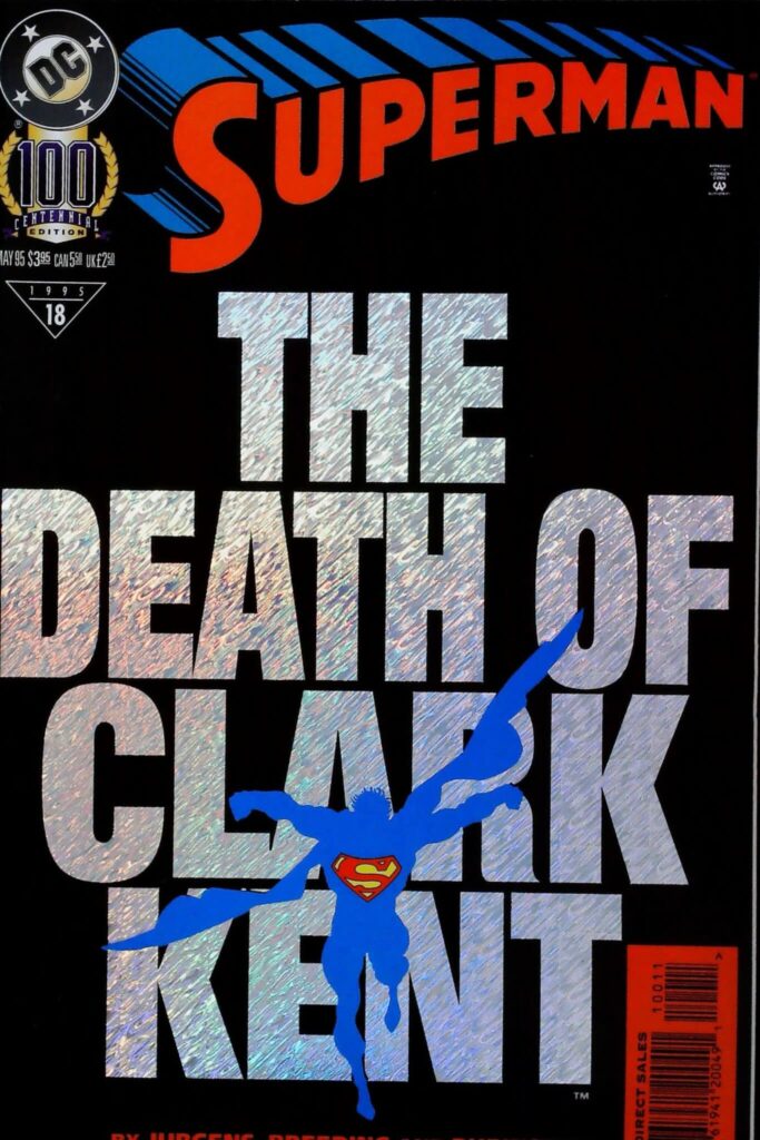 Superman #100, vue de l'exemplaire