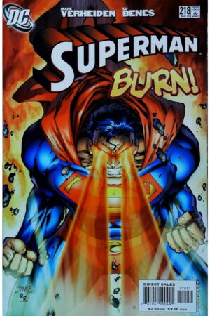 SUPERMAN (1987) #218 DC Comics lecubeacomics.com