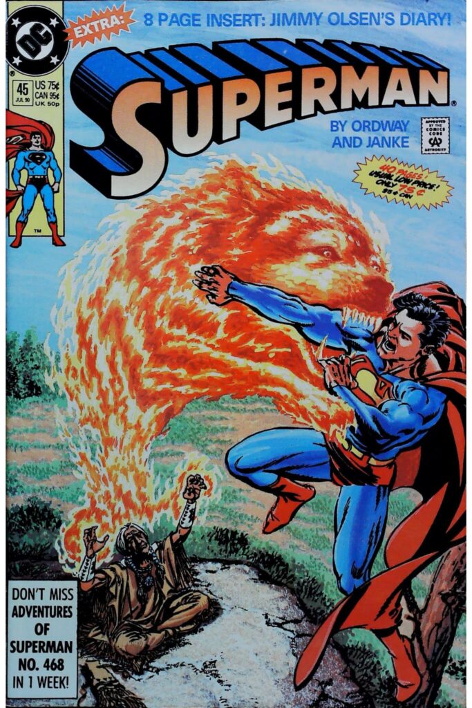 Superman #45, vue de l'exemplaire