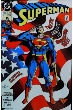 SUPERMAN (1987) #53 DC Comics lecubeacomics.com