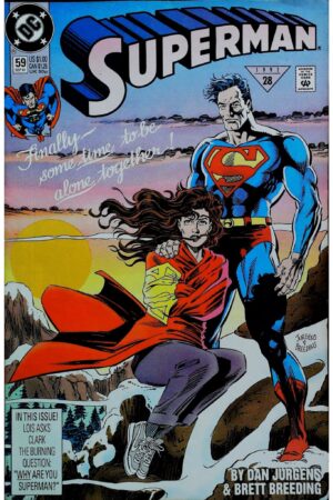 SUPERMAN (1987) #59 DC Comics lecubeacomics.com