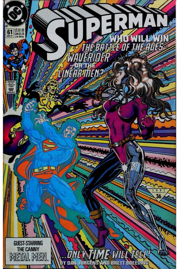 Superman #61, vue de l'exemplaire
