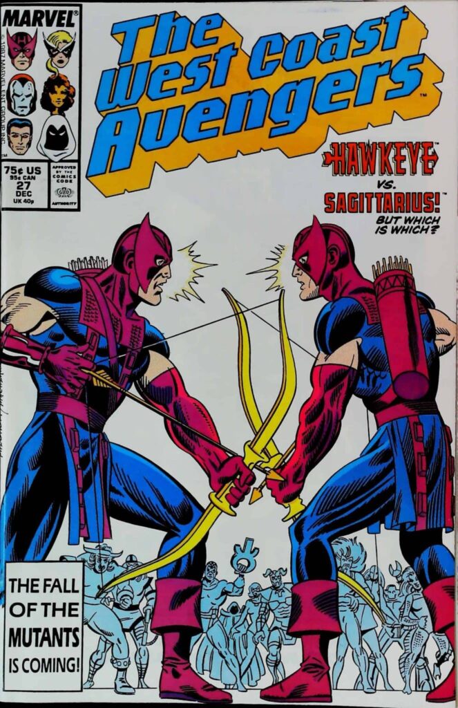 Avengers West Coast #27, vue de l'exemplaire