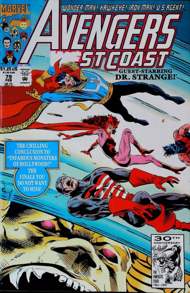 Avengers West Coast #79, vue de l'exemplaire