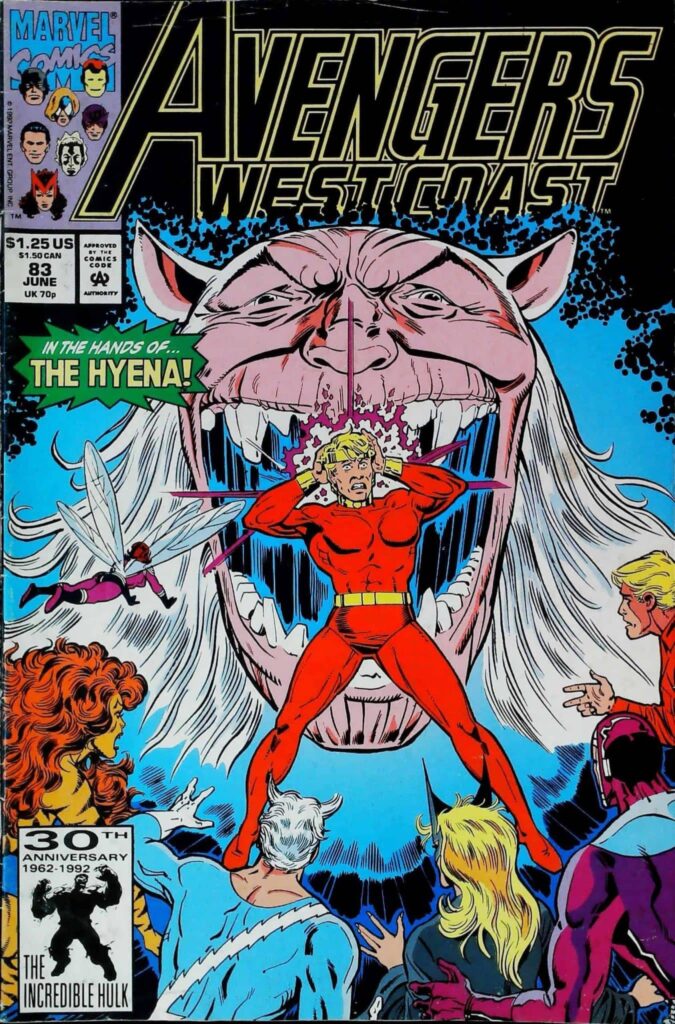 Avengers West Coast #83, vue de l'exemplaire