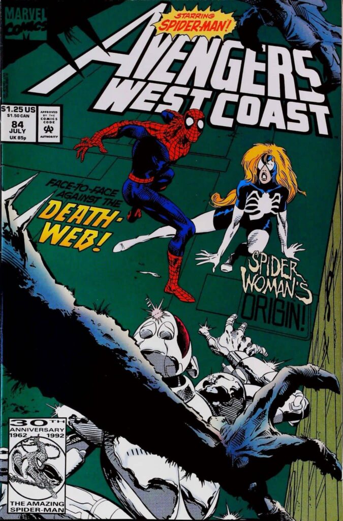Avengers West Coast #84, vue de l'exemplaire