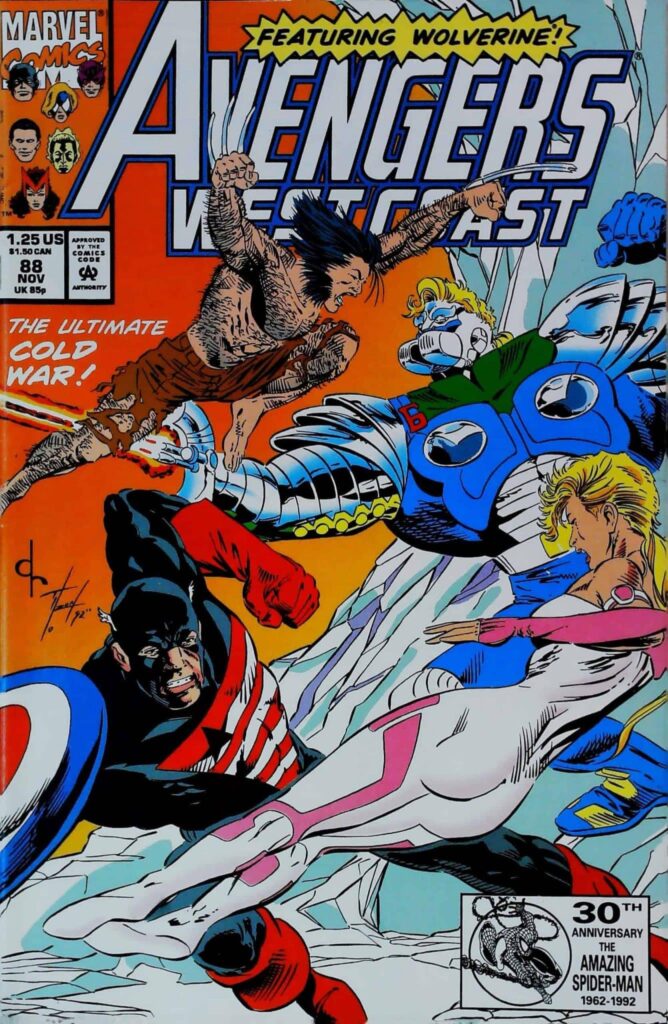 Avengers West Coast #88, vue de l'exemplaire